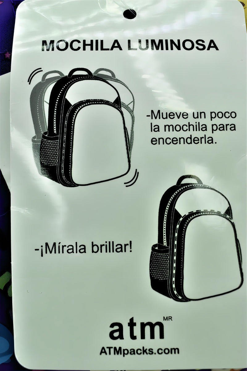 Mochila Escolar Emoji 21L Niñas Princesa Jasmine Cian Rosa