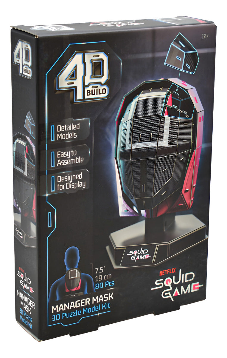 Squid Game Rompecabezas 4d Manager Mask 80pz Spin Master