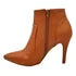 Botines Con Tacon Para Dama No.26 Puntiagudos Cafe Prunella