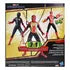 Marvel Spider Man Equipo Aracnido 3en1 Figura 34cm Hasbro Cd