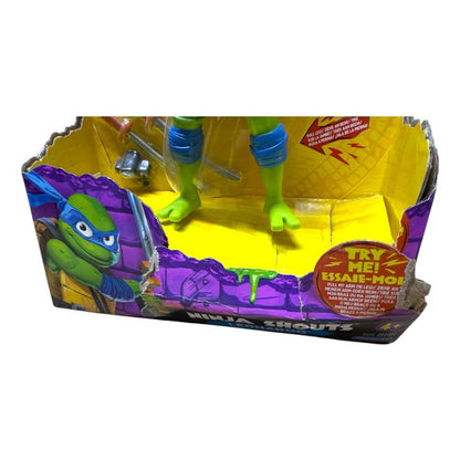 Tortugas Ninja Mutant Mayhem Leonardo Shouts Playmates Cf