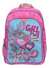 Chenson Happy Girl Awata Large Pink Backpack for Girls, Primary School, Fits Tablets Up to 10 inches. Pink Butterfly