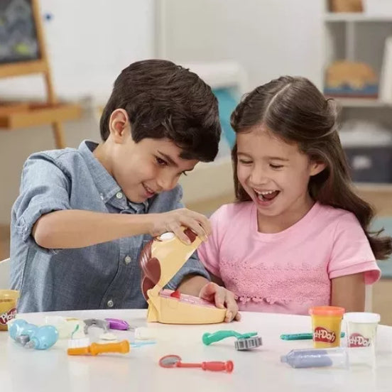 Kit F1259 El Dentista Bromista Con 9 Accesorios y 6 Latas Play-Doh