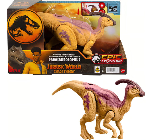 Jurassic World Dinosaurio Rugido Salvaje Parasaurolophus