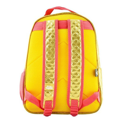 Mochila Lesslie Polinesia Dorada Primaria Original Atm