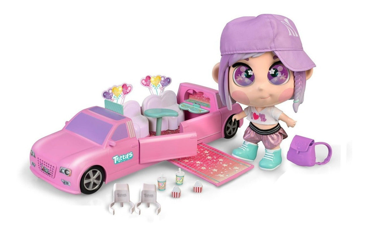 Muñeca Trotties Emoti Eyes Playset (emma + Limosina)