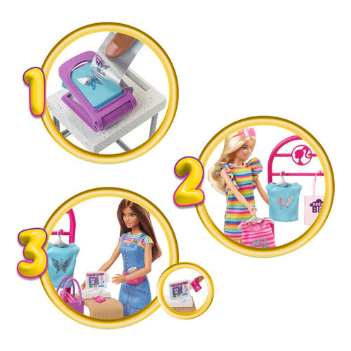 Barbie Profesiones Set De Diseñadora De Modas Mattel