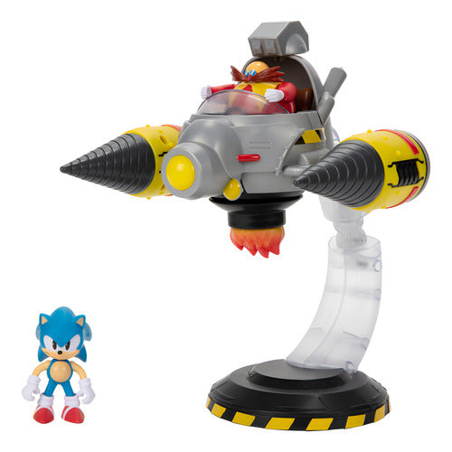 Sonic The Hedgehog Set De Batalla Egg Mobile Jakks Pacific