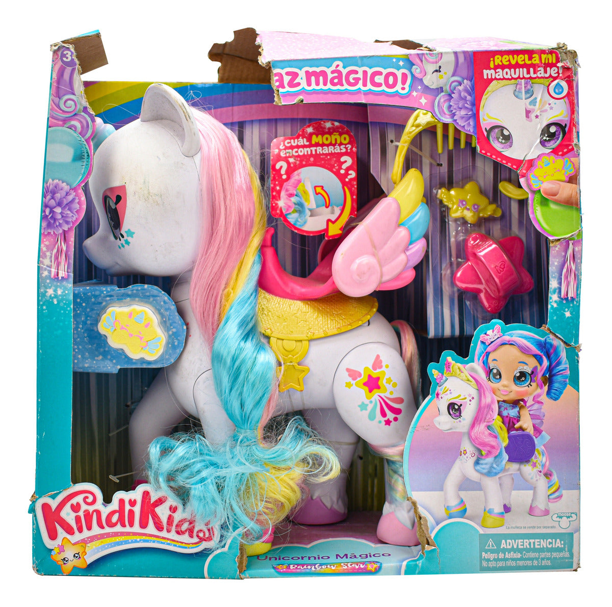 Kindi Kids Unicornio Magico Rainbow Star Moose Cd