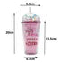 Vaso Plastico Con Estrellas Unicornio Sm22hat302