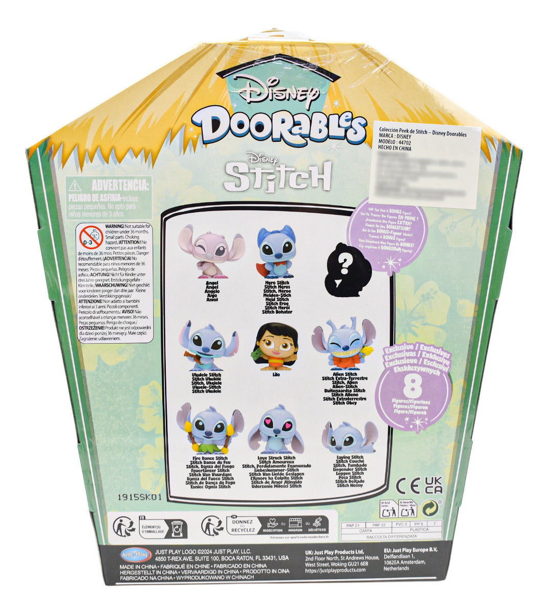 Disney Stitch Pack Doorables Y Mini Figuras Just Play