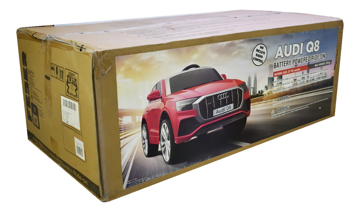 Audi Q8 Vehiculo Montable Rojo 6v Feber Cd