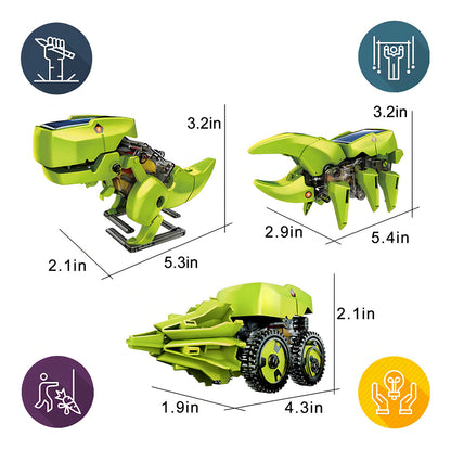 Peque Robotica Solar Mi Alegria Personaje Dinosaurio