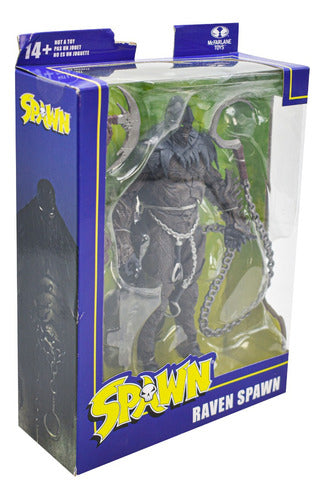 Spawn Raven Spawn Figura 20cm Caja Morada Mcfarlane Toys Cd