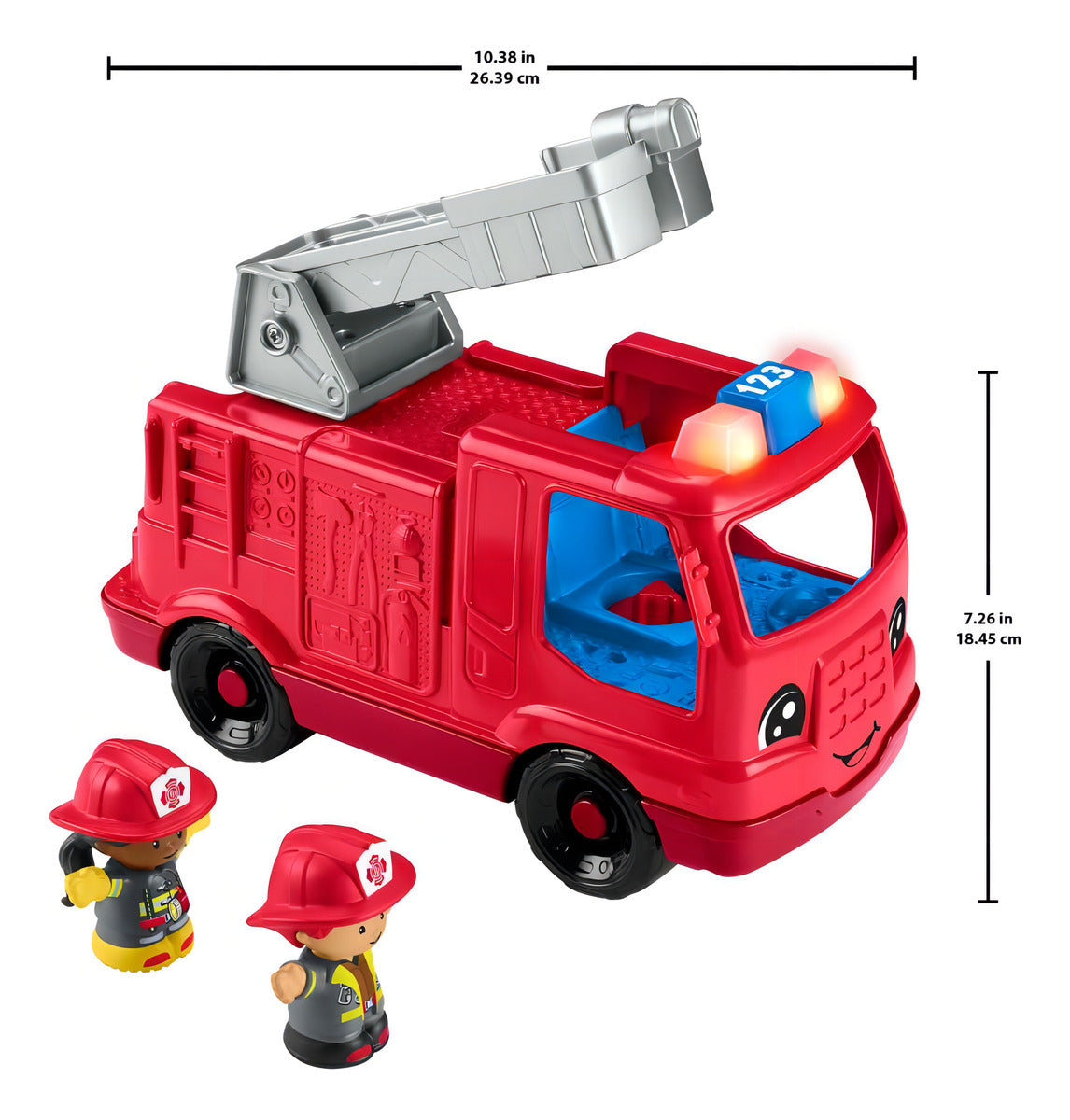 Little People Juguete Para Bebés Camión De Bomberos Mediano