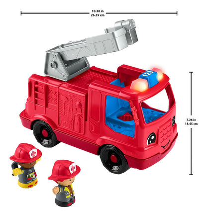 Little People Juguete Para Bebés Camión De Bomberos Mediano