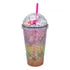 Vaso Plastico Postres Espacio Con Popote Pack 4pz Sm22hat309