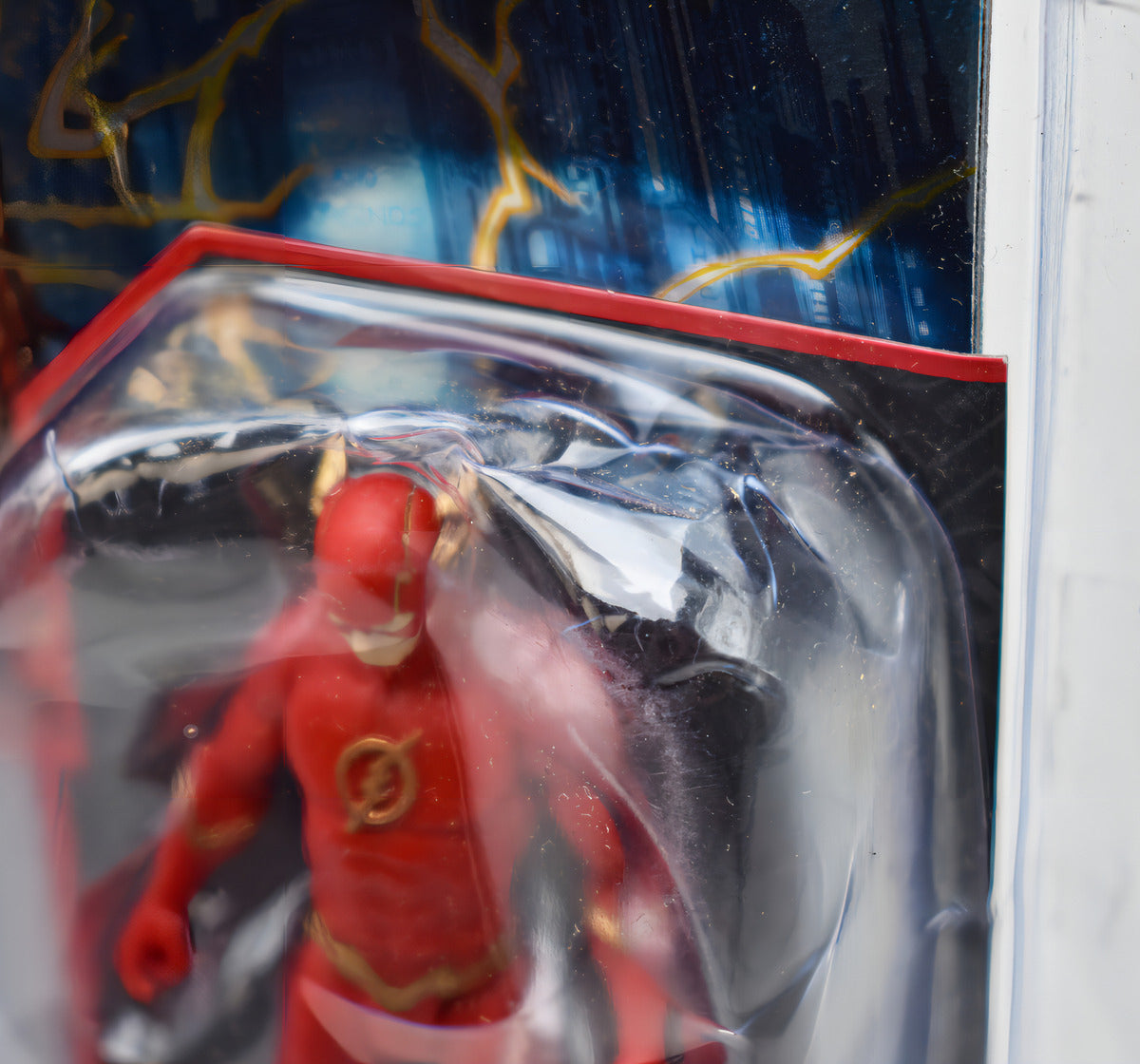 Dc Comic Flashpoint Con Figura Flash 7cm Mcfarlane Toys Da