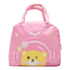 Lonchera Térmica Ositos Estampada Rosa Ll23lbm029 Lluvia Liso/estampado
