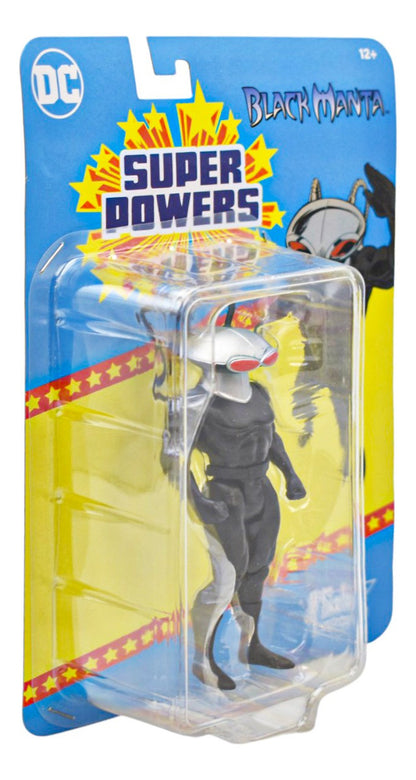 Dc Black Manta Super Powers Figura 12cm Mcfarlane Cf