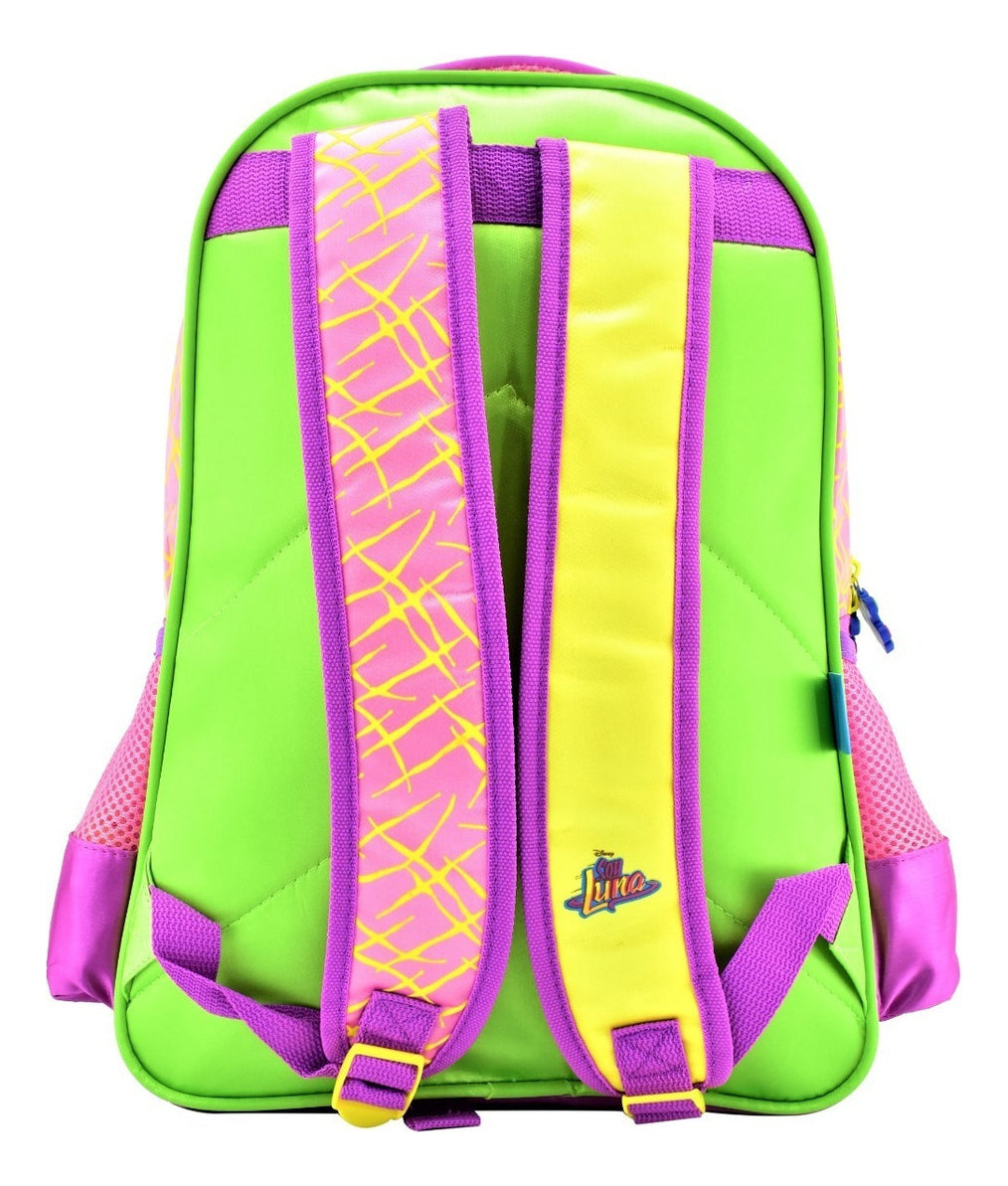 Mochila Escolar Ruz Luna 0176 Color Amarillo Diseño Estampado 12l