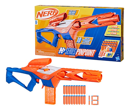 Nerf N Series Lanzadardos Pinpoint 18 Dardos Nerf N1 Naranja