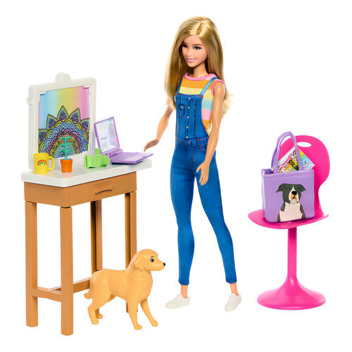 Barbie Muñeca Dani Hoyos Con Accesorios Hpl09 Mattel