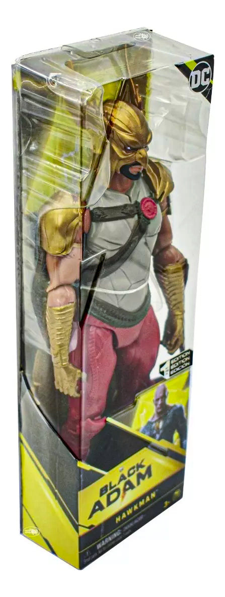 Dc Black Adam Hawkman 1a Edicion Pack 4pz 30 Cm Spin Master