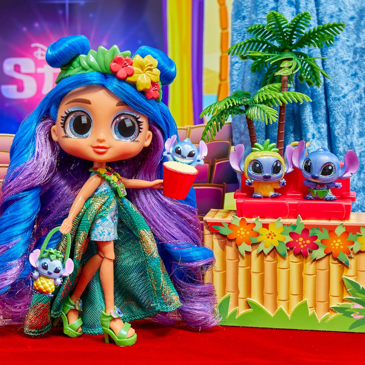 Disney Doorables Adoorbs - Stitch - Muñeca Con 13 Sorpresas