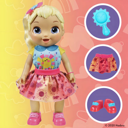 Muñeca Baby Alive Crece Y Habla 75 Sonidos Y Frases Hasbro E8199