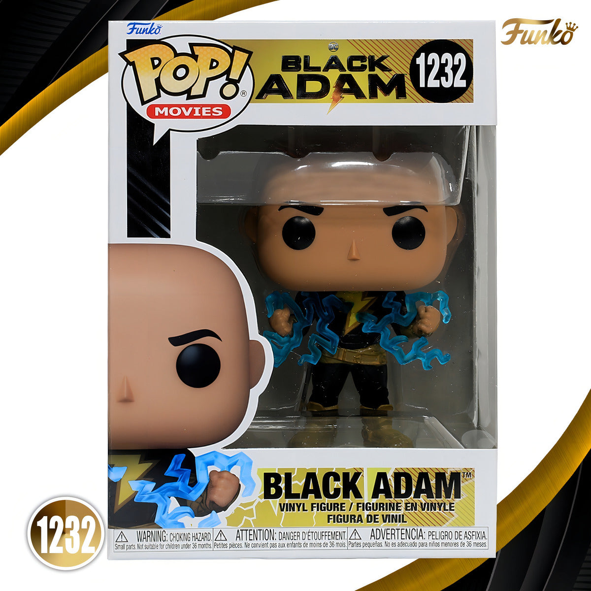 Funko Pop - Black Adam - Black Adamn #1232