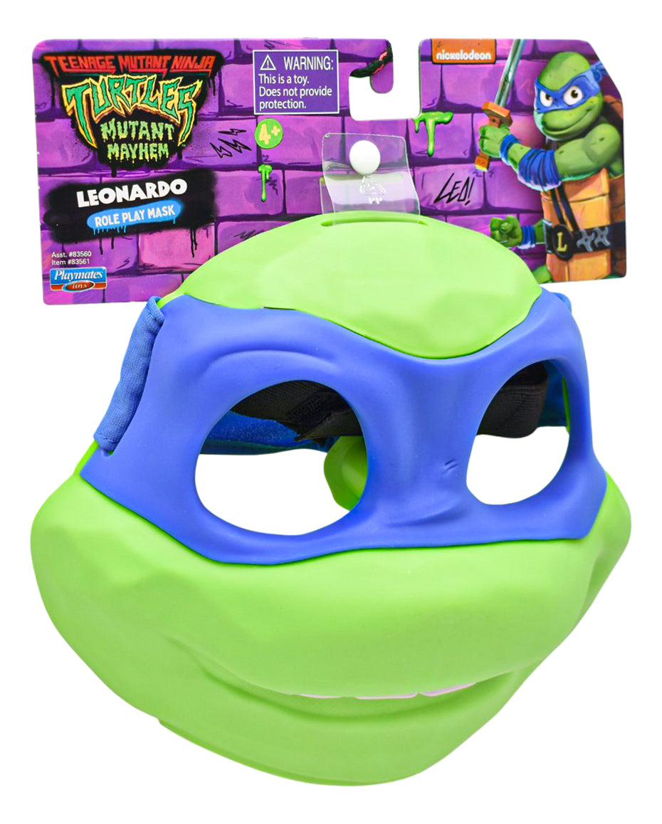 Tortugas Ninja Role Play Mask Pack 4 Mascaras Playmates Verde Tortugas Ninja