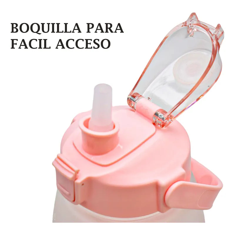 Botella Con Manija Y Tapadera Con Seguro 1300ml Sm22hat134