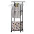 Perchero Ajustable Con Ruedas Y Caja Organizadora 1.64cm Cf