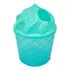 Botecito Basura Miniatura Helado Azul Tapa Pack 4 Pz Best