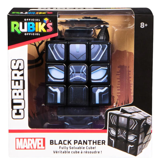 Cubo Rubik's Pantera Negra, juguete antiestrés coleccionable