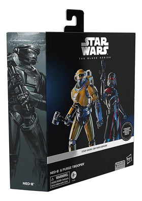 Star Wars Obi Wan Ned-b And Purge Trooper Graphite Black Hasbro