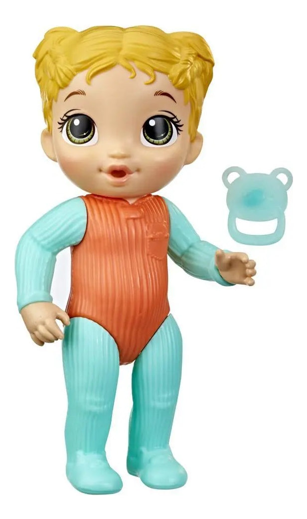 Muñeca Baby Alive Sueño Y Abrazos Cabello Rubio 24 Cm 3
