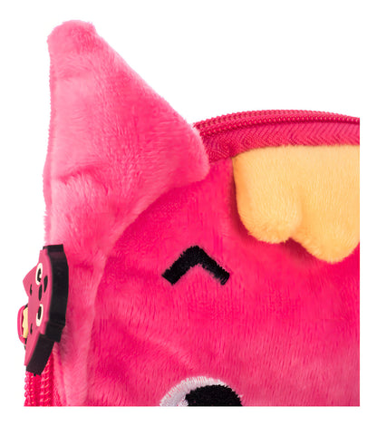 Cangurera Peluche Atmpacks 3020 De Niñas Color Rosa