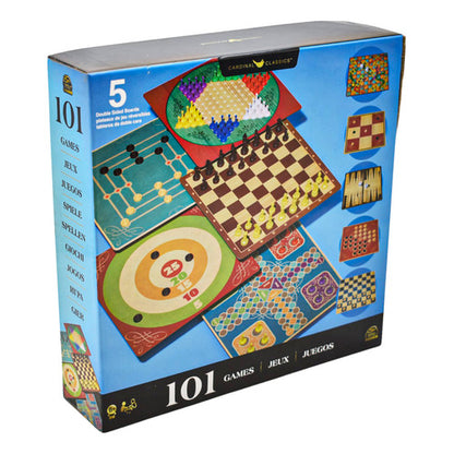 101 Juegos De Mesa 5 Tableros Dobles Spin Master Da