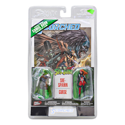 Dc Comic Scorched #12 She Spawn Y Curse Mc Farlane Cf