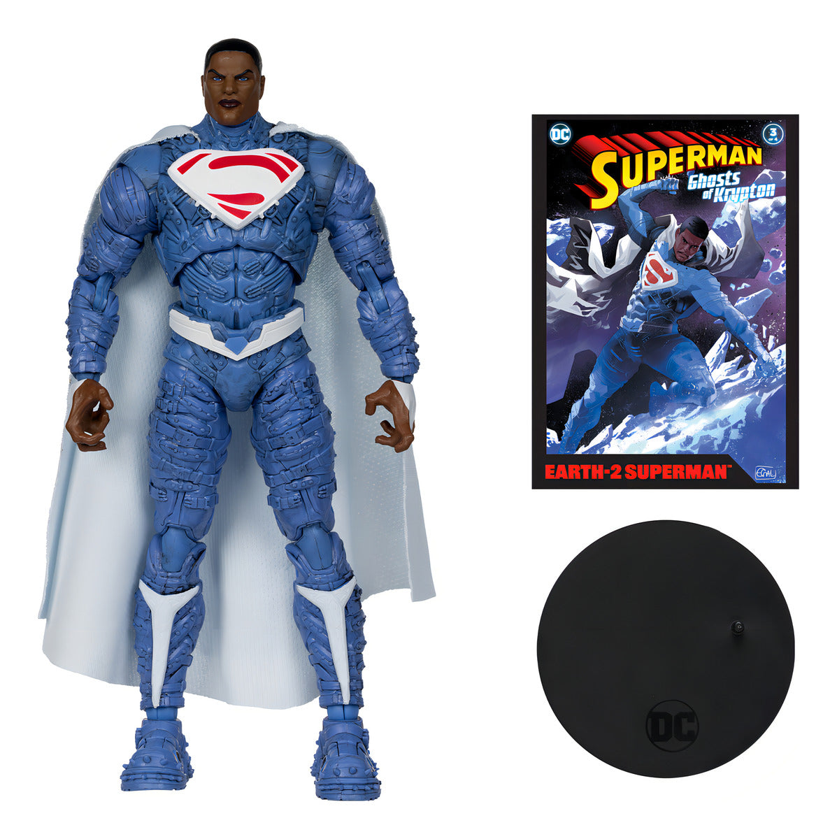 Dc Direct Earth-2 Superman Ghost Of Krypton Mcfarlane Toys