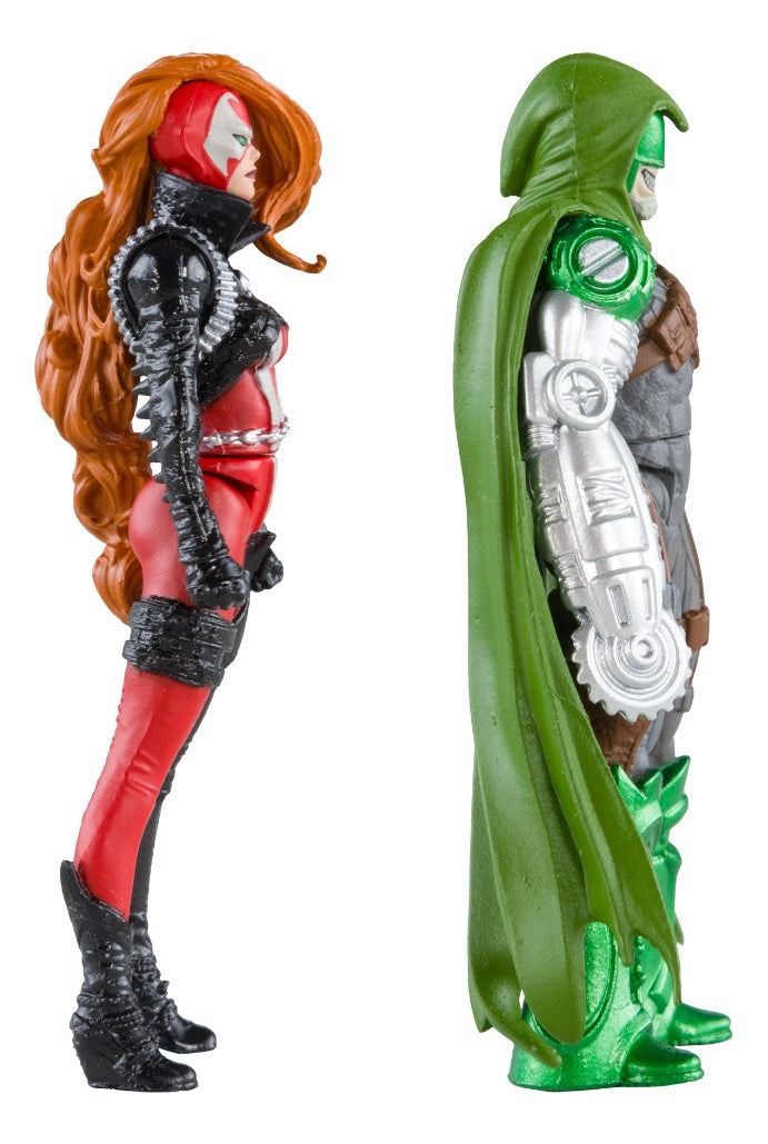 Pack x2 Figuras 3 Spawn Wv2 - She Spawn Y Curse Mcfarlane