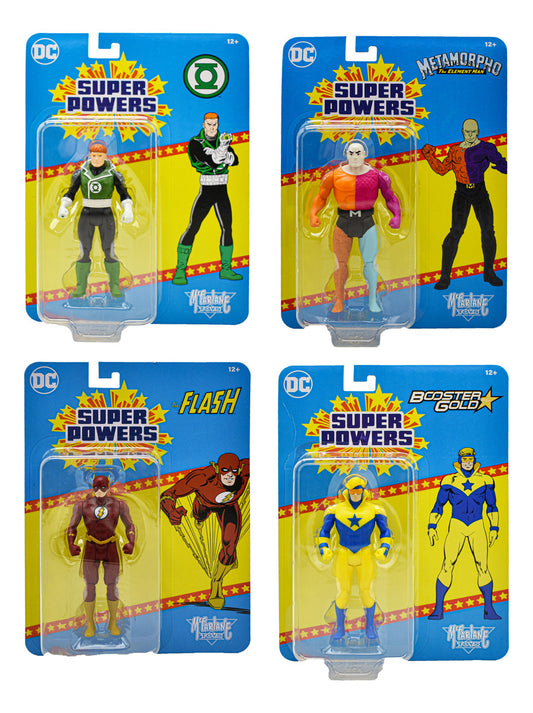 Dc Super Powers Pack 4 Figuras 12 Cm Mcfarlane