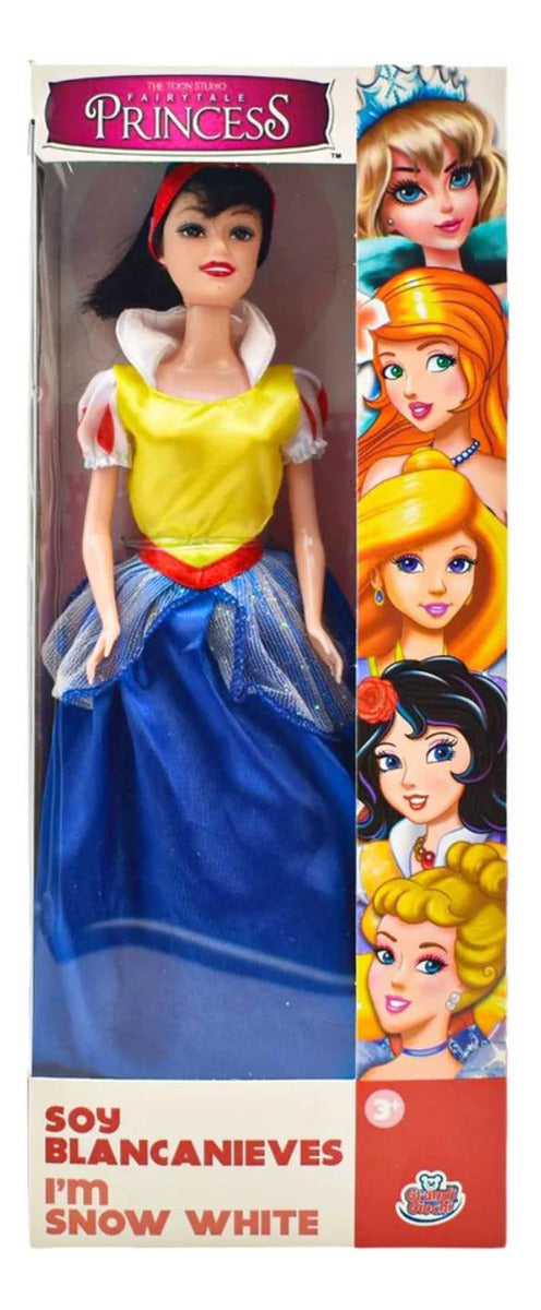 Muñeca Blancanieves 30 cm Grandi Giochi para niños a partir de 3 años