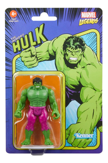 Figura de acción Legends Hulk Colección Retro 375 Marvel