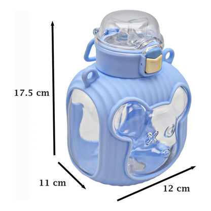 Botella Con Cara De Osito Con Asa 850ml Sm24coh238