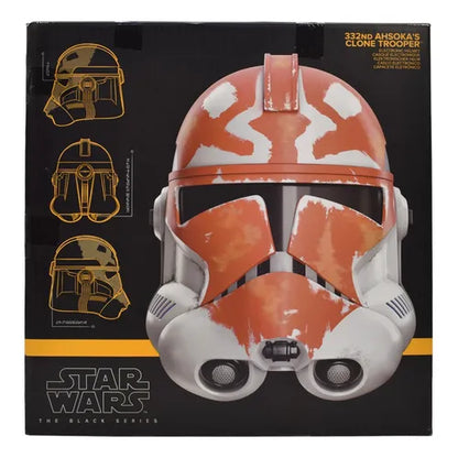 Star Wars Clone Trooper Casco Electronico Sonidos Hasbro Cf Blanco/naranja Clone Trooper