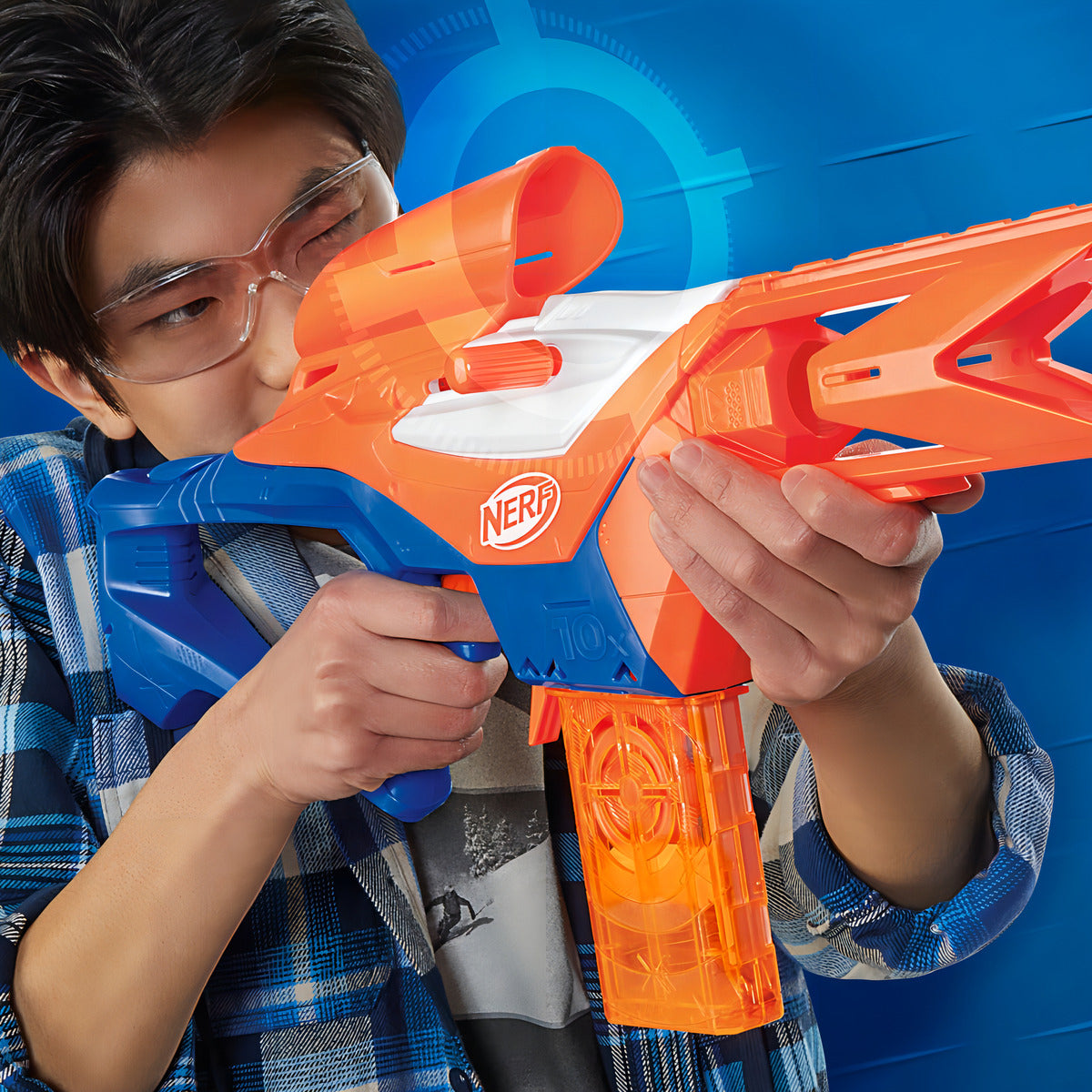 Nerf N Series Lanzadardos Pinpoint 18 Dardos Nerf N1 Naranja
