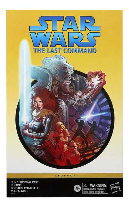 Pack x4 Figuras The Last Command +3 años Star Wars